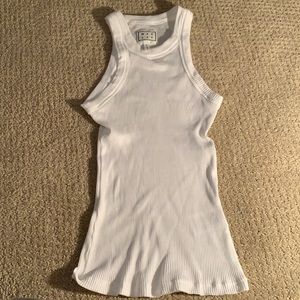 Wesley white tank top size M